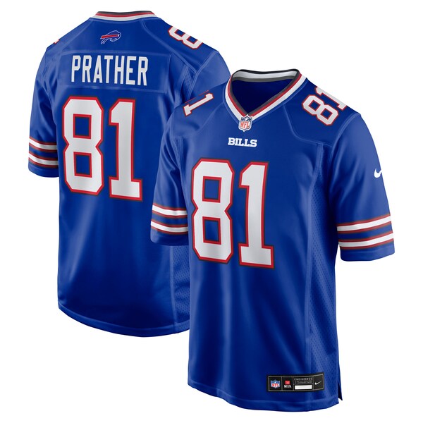 Kaden Prather Buffalo Bills Nike Team Game Jersey -  Royal