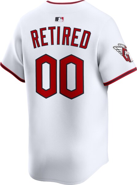 Cleveland Guardians Nike Home Limited Pick-A-Player Retired Roster Jersey - White