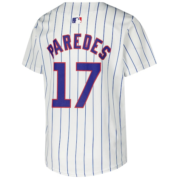 Isaac Paredes Chicago Cubs Nike Youth Home Player Game Jersey - White