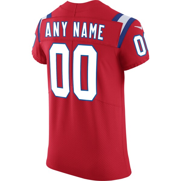 New England Patriots Nike Vapor Untouchable Custom Elite Jersey - Red