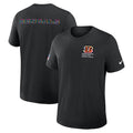 Cincinnati Bengals Nike 2025 NFL Crucial Catch Tri-Blend Dri-FIT T-Shirt - Black