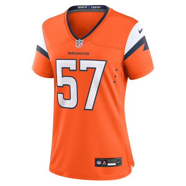 Kristian Welch Denver Broncos Nike Women's Team Game Jersey -  Orange
