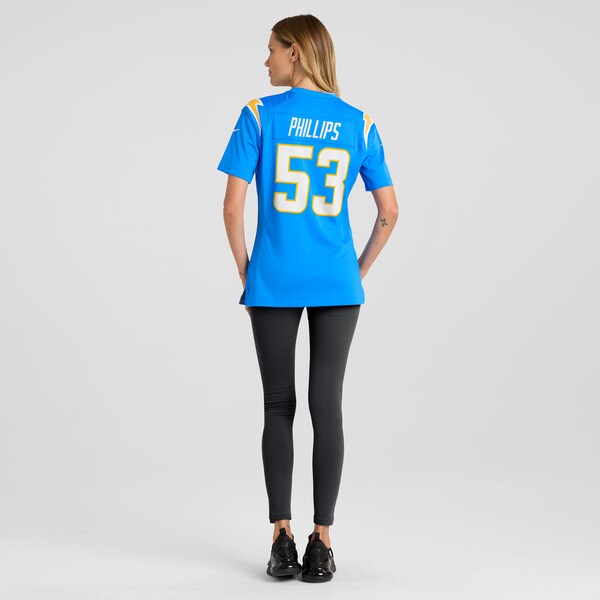 Del'Shawn Phillips Los Angeles Chargers Nike Women's Team Game Jersey -  Powder Blue