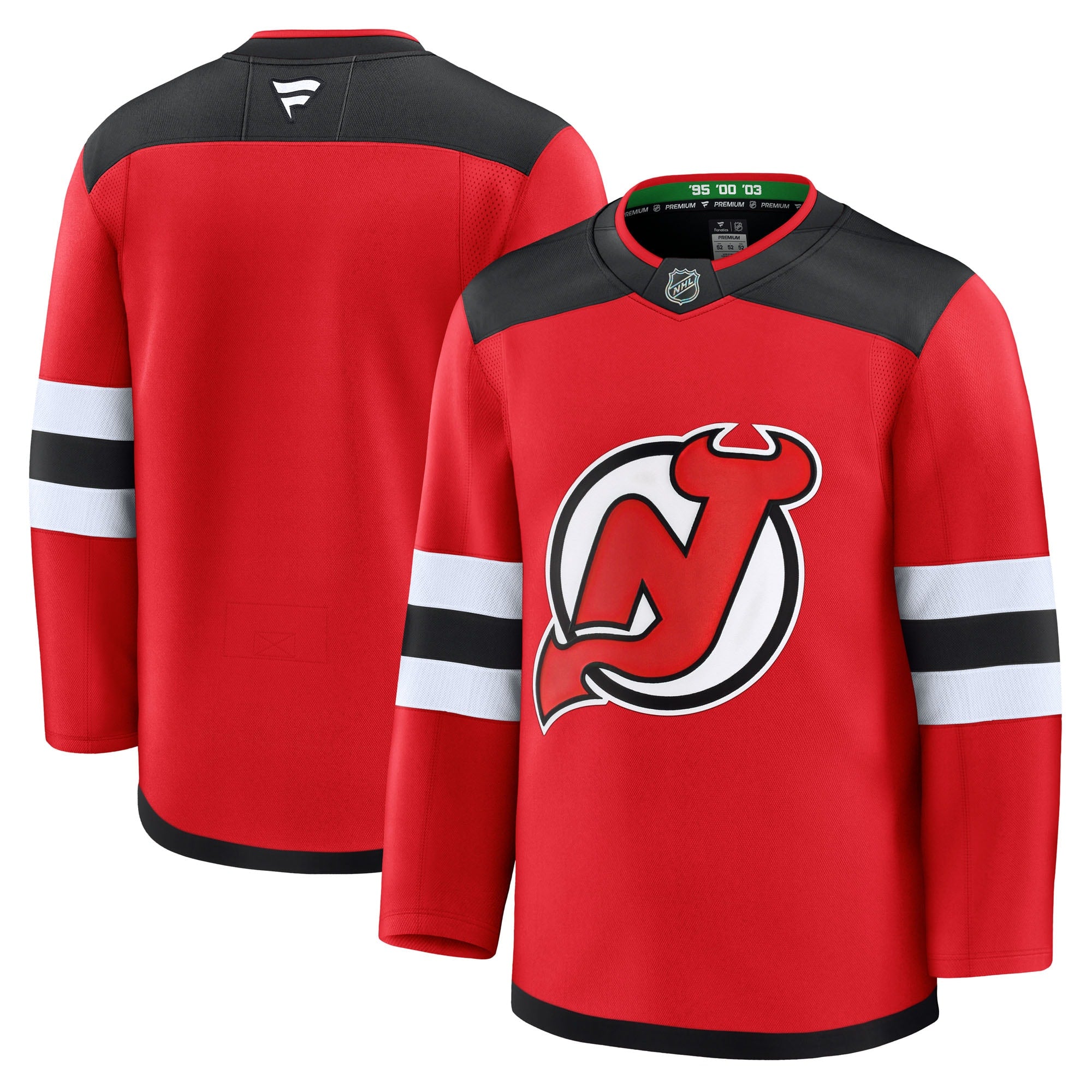 New Jersey Devils  Away Premium Jersey - White/Black/Red