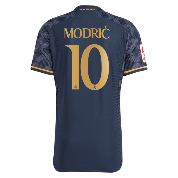 Luka Modric Los Merengues adidas 2023/24 Away Authentic Player Jersey - Navy/White