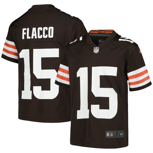 Joe Flacco Cleveland Browns Nike Youth Game Jersey - Brown