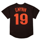 Tony Gwynn San Diego Padres 1985 Authentic Cooperstown Collection Mesh Batting Practice Jersey - Brown