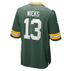 Dontayvion Wicks Green Bay Packers Nike  Game Jersey -  Green