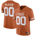 Men's Nike Texas Texas Longhorns Pick-A-Player NIL Replica Football Jersey - Orange/White