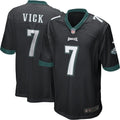 Michael Vick Atlanta Falcons Nike Throwback Game Limited Jersey - Black