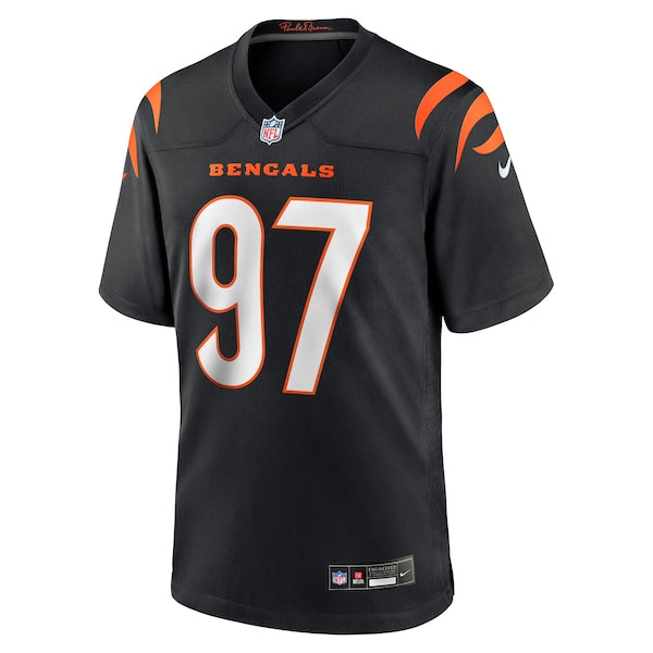 Shemar Stewart Cincinnati Bengals Nike 2025 NFL Draft First Round Pick  Game Jersey - Black