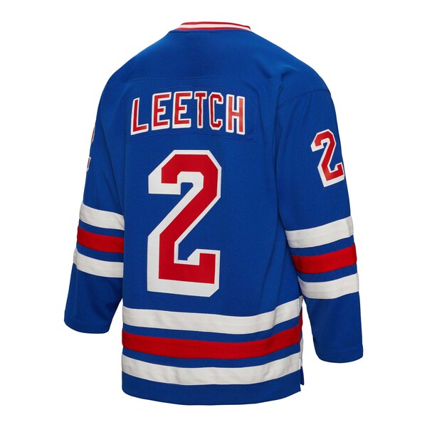 Brian Leetch New York Rangers Alternate Captain Patch 1993/94 Blue Line Player Jersey - Blue