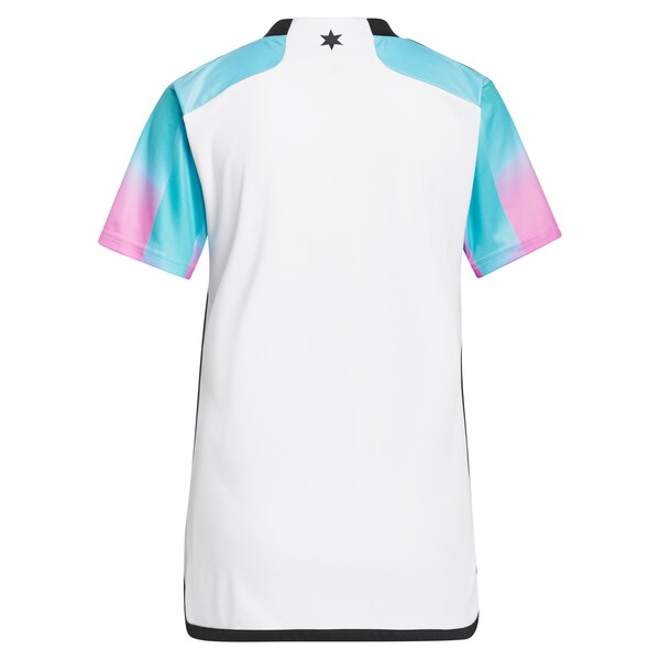 Minnesota United FC adidas Women's 2024 The Northern Lights Kit Replica Jersey - White