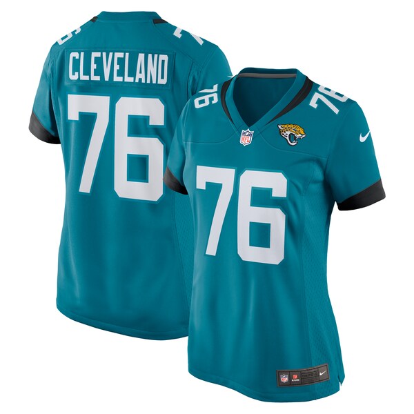 Ezra Cleveland Jacksonville Jaguars Nike Women's  Game Jersey -  Teal