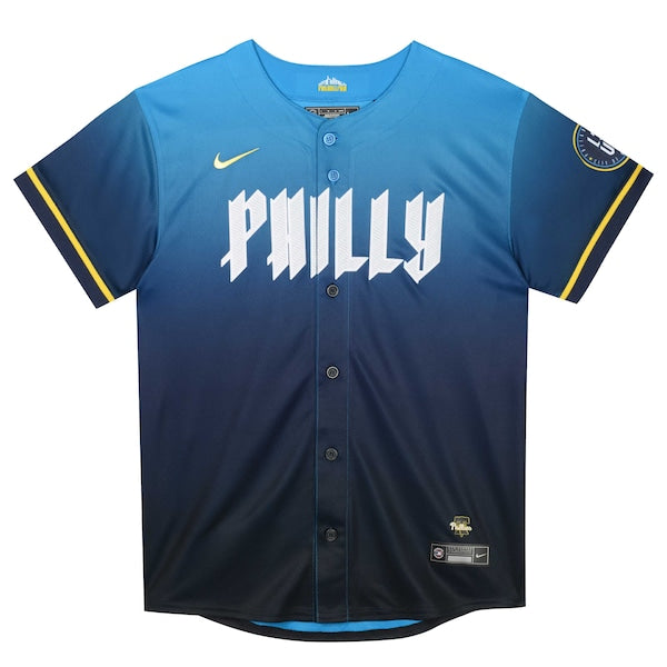 Zack Wheeler Philadelphia Phillies Nike Preschool 2024 City Connect Limited Player Jersey - Blue
