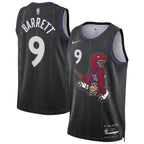 RJ Barrett Toronto Raptors Nike Unisex 2024/25 Swingman Player Jersey - City Edition - Black