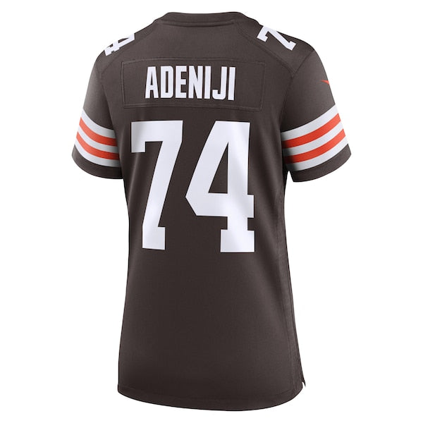 Hakeem Adeniji Cleveland Browns Nike Women's  Game Jersey -  Brown