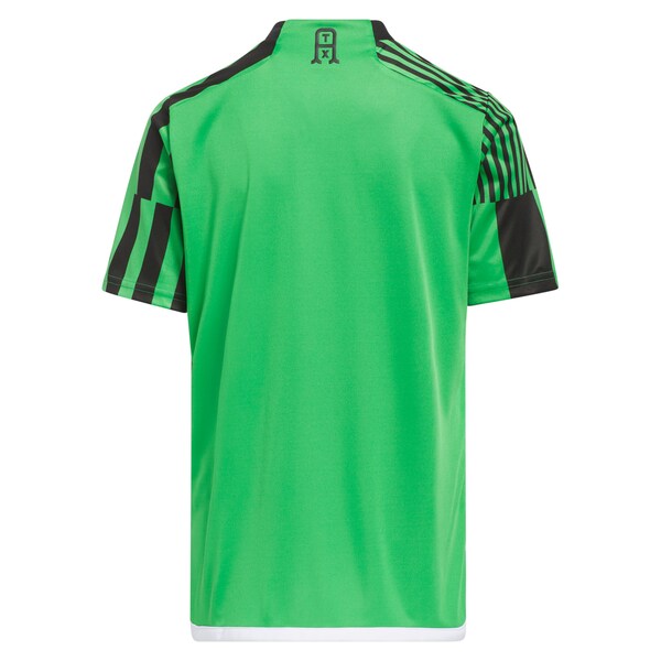 Austin FC adidas Youth 2024 Las Voces Kit Replica Jersey - Green