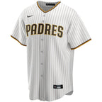 San Diego Padres Nike Youth Replica Custom Jersey - White