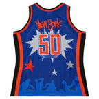 New York Knicks x Tats Cru Hardwood Classics Fashion Jersey - Blue