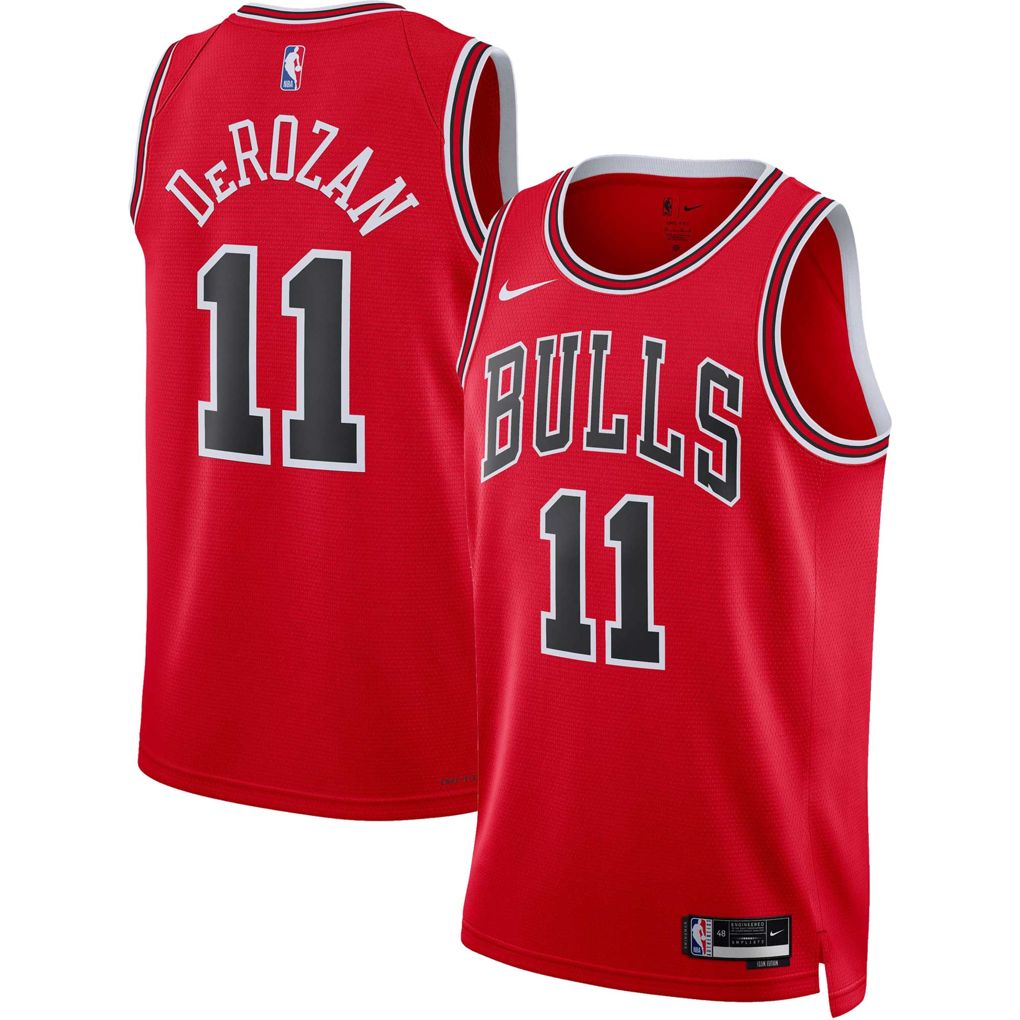DeMar DeRozan Chicago Bulls Nike Unisex Swingman Jersey - Association Edition - White/Red