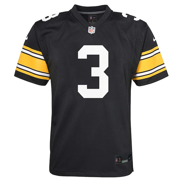 Russell Wilson Pittsburgh Steelers Nike Youth Alternate Player Game Jersey - Black
