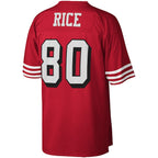 Jerry Rice San Francisco 49ers Legacy Replica Jersey - Scarlet