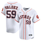 Framber Valdez Houston Astros Nike Home Limited Player Jersey - White