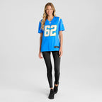 Nash Jones Los Angeles Chargers Nike Women's Team Game Jersey -  Powder Blue