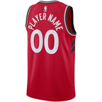 Toronto Raptors Nike 2020/21 Swingman Custom Jersey - Icon Edition - Red