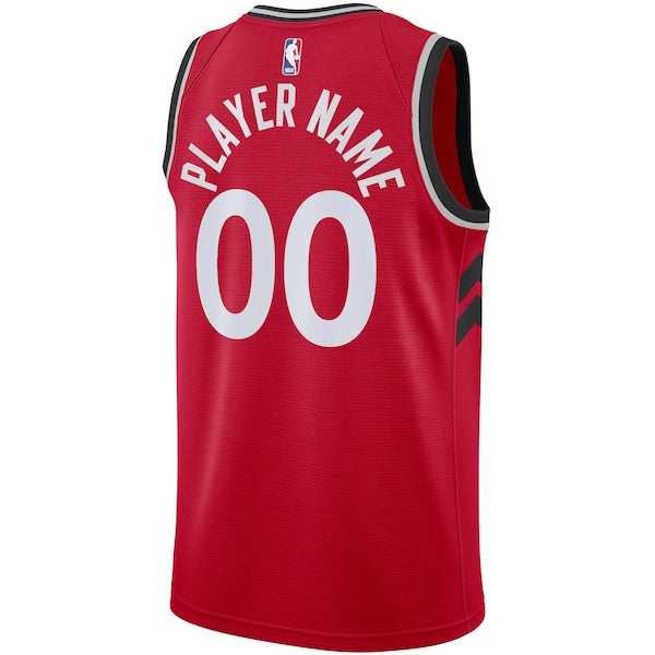 Toronto Raptors Nike 2020/21 Swingman Custom Jersey - Icon Edition - Red