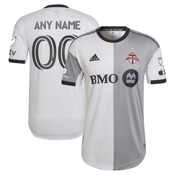 Toronto FC adidas 2024 Community Kit Authentic Custom Jersey - White