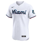 Vidal Brujan Miami Marlins Nike Home Elite Player Jersey - White