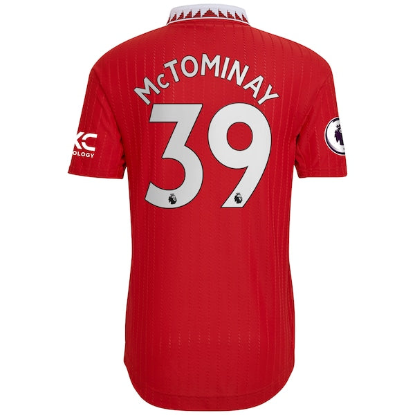 Scott McTominay Manchester United adidas 2022/23 Home Authentic Player Jersey - Red