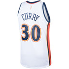 Stephen Curry Golden State Warriors Hardwood Classics Swingman Jersey - White