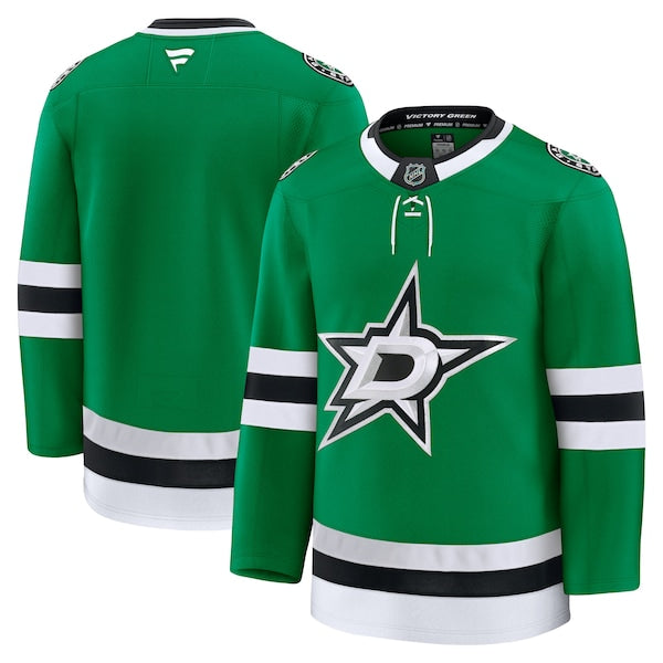 Dallas Stars  Home Premium Jersey - Kelly Green/Black/White