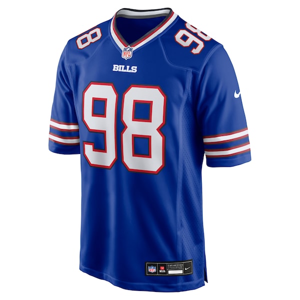 T.J. Sanders Buffalo Bills Nike Team Game Jersey -  Royal