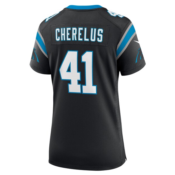 Claudin Cherelus Carolina Panthers Nike Women's Team Game Jersey -  Black