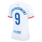 Robert Lewandowski Barcelona Nike Women's 2023/24 Away Replica Jersey - White