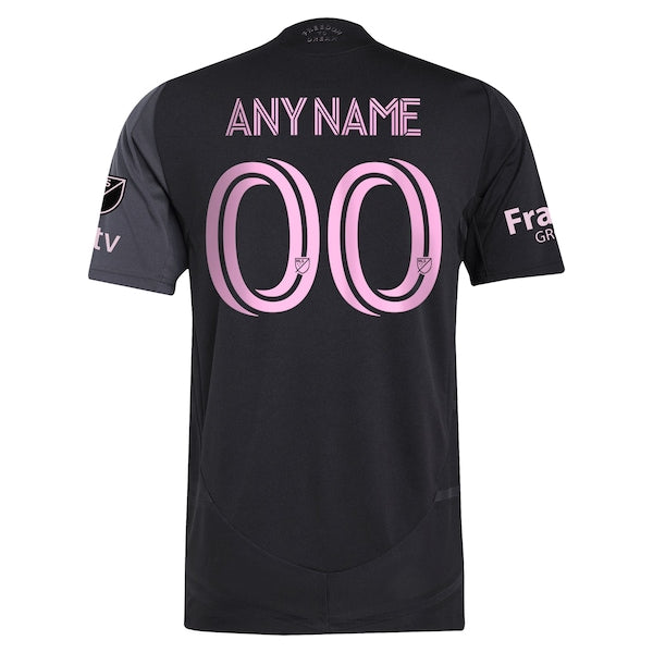 Inter Miami CF adidas 2025 The Fortitude Kit Authentic Custom Jersey - Black