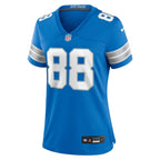 Kenny Yeboah Detroit Lions Nike Women's Team Game Jersey -  Blue