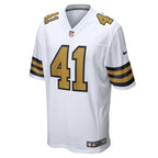Alvin Kamara New Orleans Saints Nike Alternate Game Jersey -  White/Black