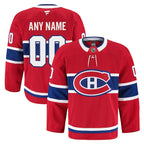 Montreal Canadiens  Home Authentic Pro Custom Jersey - Red