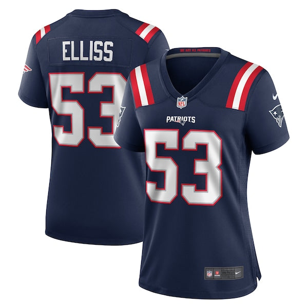 Christian Elliss New England Patriots Nike Women's  Game Jersey -  Navy