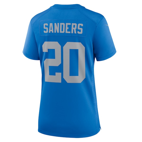 Barry Sanders Detroit Lions Nike Women's Alternate Game Jersey - Blue