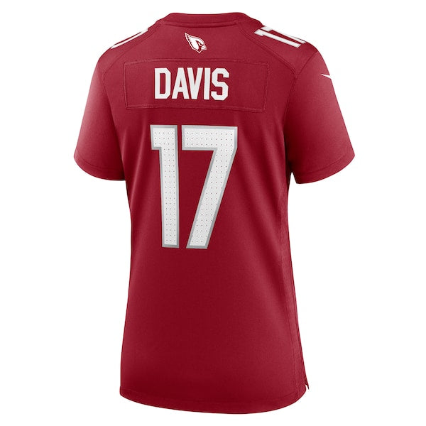 Kaden Davis Arizona Cardinals Nike Women's Team Game Jersey -  Cardinal