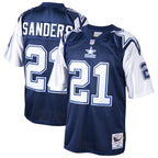 Deion Sanders Dallas Cowboys  1995 Authentic Jersey - Navy