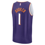 Devin Booker Phoenix Suns  Youth Fast Break Player Jersey - Icon Edition - Purple