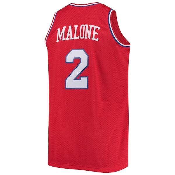 Moses Malone Philadelphia 76ers 1982/83 Big & Tall Hardwood Classics Swingman Jersey - Red