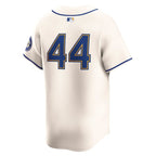 Julio Rodriguez Seattle Mariners Nike Alternate Limited - Cream/Navy